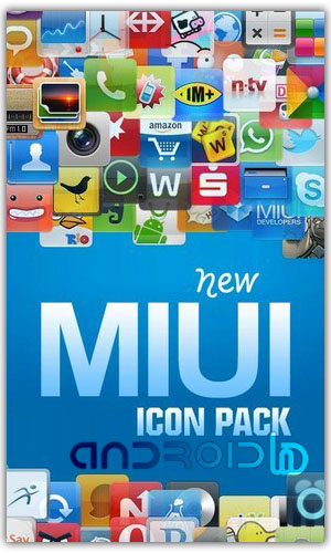 آیکن های جدید با LP New MIUI Icon Pack v1.3