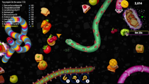ترفندهای بزرگ شدن در Worms Zone .io