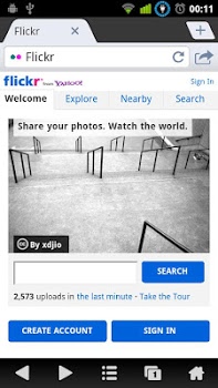 تصویر محیط Ninesky Browser v6.0.0 تصویر محیط Ninesky Browser v6.0.0