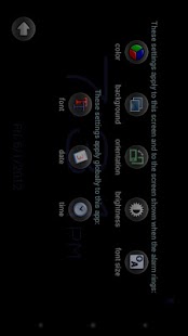 اسکرینشات 5 از محیط برنامه Gentle Alarm v3.9.4 برای اندروید