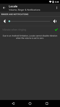 اسکرینشات 6 از محیط برنامه Locale v6.3.9 برای اندروید