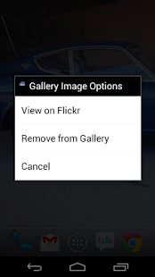 اسکرینشات 3 از محیط برنامه Gallery Live Wallpaper v2.21 برای اندروید