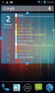 Clean Calendar Widget Pro3