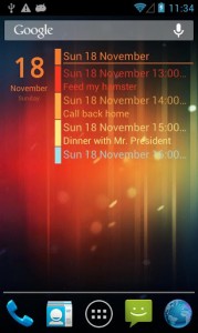 Clean Calendar Widget Pro4