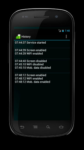 اسکرینشات 1 از محیط برنامه Battery Saver (1.5 to 4 days) v1.0 برای اندروید