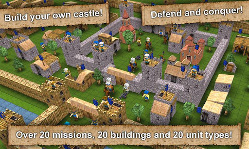 اسکرینشات 1 از محیط برنامه Battles And Castles v1.12 برای اندروید
