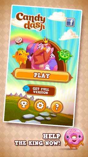 اسکرینشات 1 از محیط برنامه Bubble Shooter Candy Dash v3.1 برای اندروید