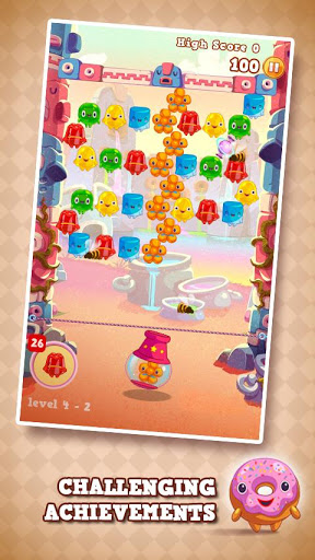 اسکرینشات 4 از محیط برنامه Bubble Shooter Candy Dash v3.1 برای اندروید