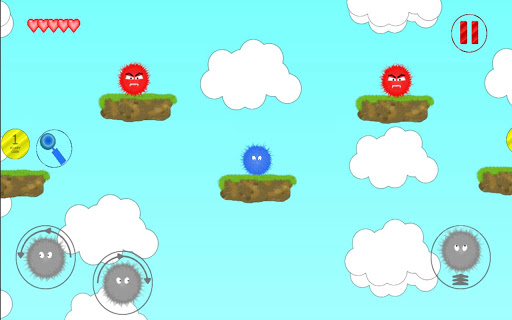 اسکرینشات 2 از Fuzzy hero v1.0.1