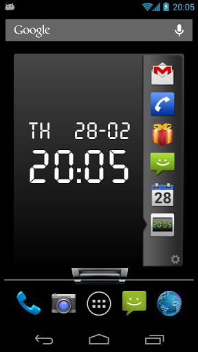 اسکرینشات 2 از محیط برنامه Organizer Widget v2.0 برای اندروید