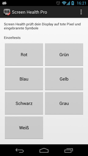 تصویر محیط Screen Health Pro v1.3.1 تصویر محیط Screen Health Pro v1.3.1
