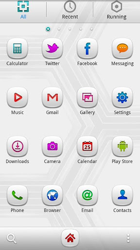 تصویر محیط Simpleness GO LauncherEX Theme v1.0 تصویر محیط Simpleness GO LauncherEX Theme v1.0