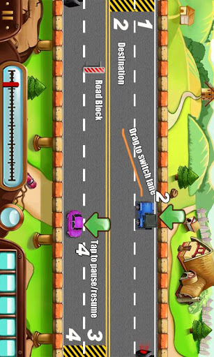 اسکرینشات 2 از محیط برنامه Car Conductor: Traffic Control v1.2.2 برای اندروید