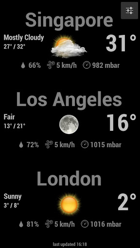اسکرینشات 1 از محیط برنامه Dock Clock Plus v1.3 برای اندروید