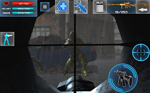 اسکرینشات 5 از محیط برنامه Enemy Strike v1.0.9 برای اندروید