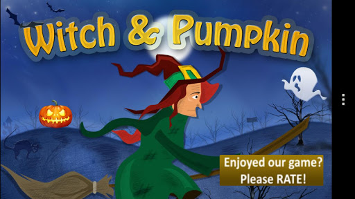 اسکرینشات 3 از محیط برنامه Witch & Pumpkin v1.0 برای اندروید