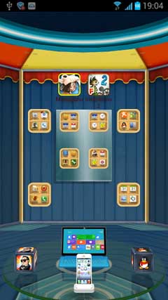اسکرینشات 1 از محیط برنامه 3D Home v0.16.3.2103 برای اندروید