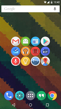 اسکرینشات 6 از محیط برنامه Click UI – Icon Pack v6.3 برای اندروید