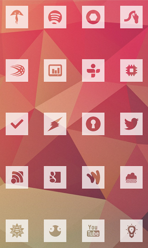 اسکرینشات 2 از محیط برنامه MNML White Theme Go/Nova/Apex v3.4 برای اندروید