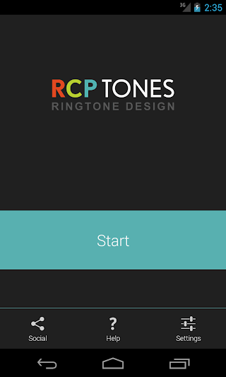 اسکرینشات 2 از محیط برنامه Ringtones Complete v4.3 برای اندروید