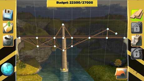 اسکرینشات 3 از Bridge Constructor v2.5