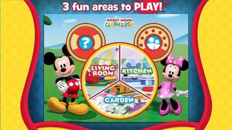 اسکرینشات 1 از محیط برنامه Mickey’s Paint and Play! v1.00.02 + data برای اندروید