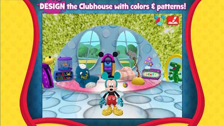 اسکرینشات 2 از محیط برنامه Mickey’s Paint and Play! v1.00.02 + data برای اندروید