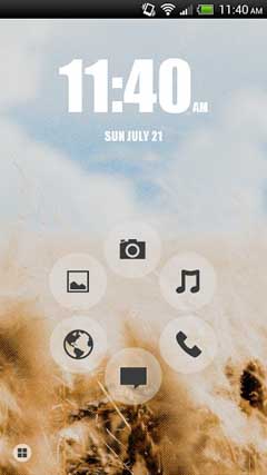 اسکرینشات 1 از محیط برنامه SL Theme Dream v3.0 برای اندروید