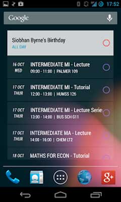 اسکرینشات 1 از Today v1.05