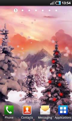 اسکرینشات 1 از محیط برنامه Snow Sanctuary v1.0.3 برای اندروید