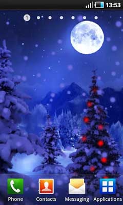 اسکرینشات 2 از محیط برنامه Snow Sanctuary v1.0.3 برای اندروید