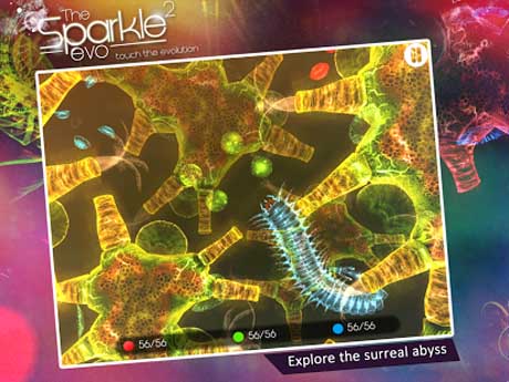اسکرینشات 1 از محیط برنامه Sparkle 2 Evo v3.1 + data برای اندروید