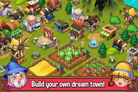 اسکرینشات 1 از محیط برنامه Adventure Town v0.3.11 برای اندروید