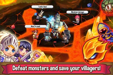 اسکرینشات 2 از محیط برنامه Adventure Town v0.3.11 برای اندروید