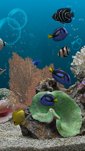 اسکرینشات 3 از محیط برنامه Marine Aquarium 3.2 PRO v1.09 برای اندروید