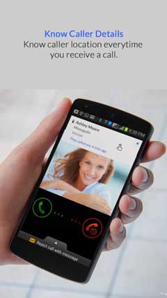 اسکرینشات 1 از Phone Number & Caller Location v5.0.2