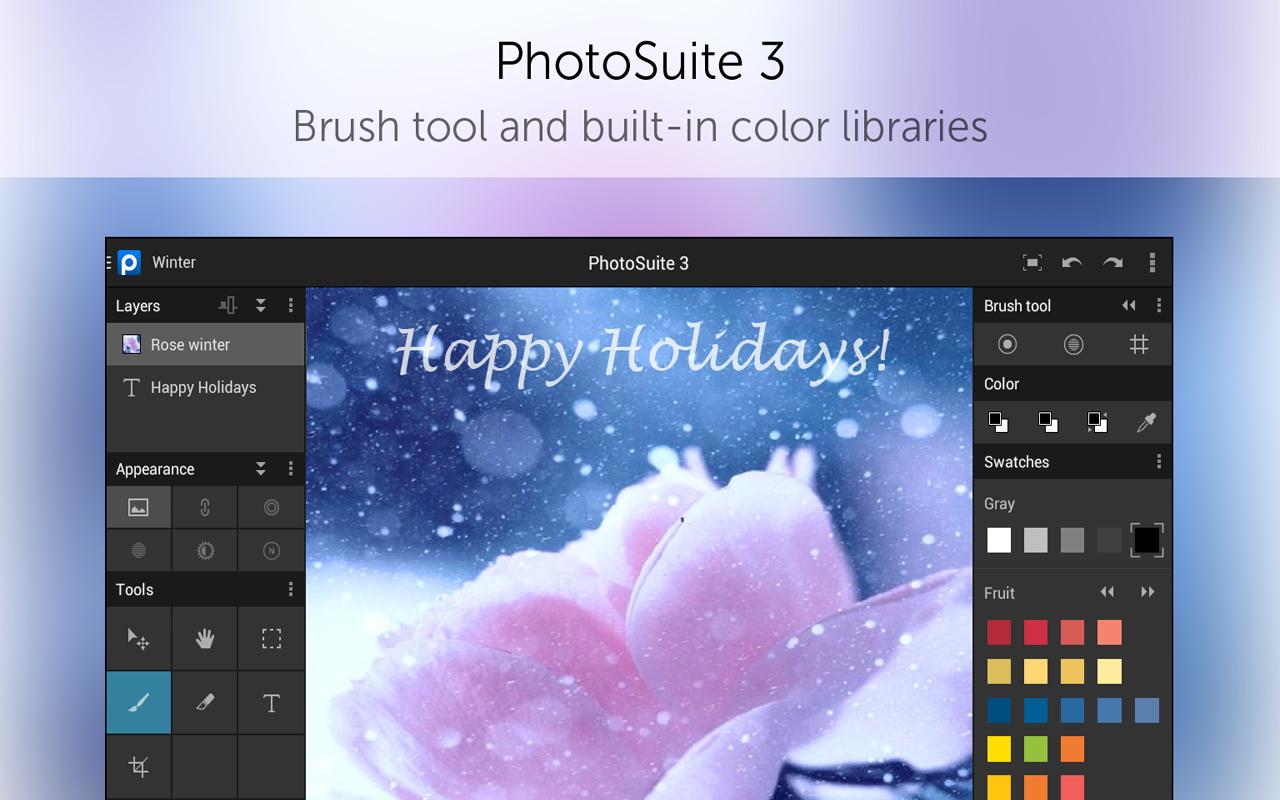 اسکرینشات 6 از محیط برنامه PhotoSuite 3 Photo Editor v3.2.184 برای اندروید