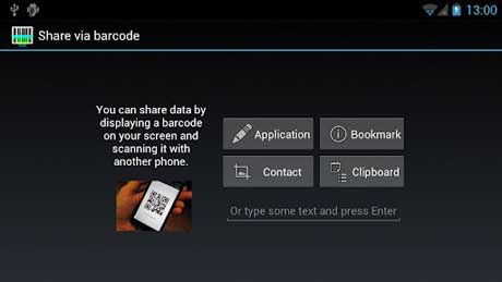 اسکرینشات 1 از محیط برنامه Barcode Scanner +(PLUS) v1.11.1 برای اندروید