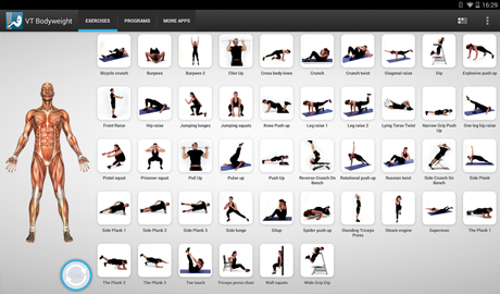 تصویر محیط Virtual Trainer Bodyweight v1.3.6 تصویر محیط Virtual Trainer Bodyweight v1.3.6