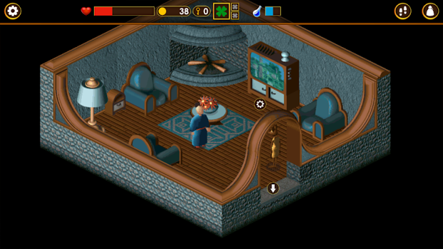 اسکرینشات 2 از محیط برنامه Little Big Adventure v1.06 + data برای اندروید