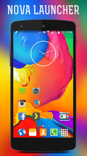 اسکرینشات 6 از محیط برنامه Galaxy S5 Theme v1.6 برای اندروید