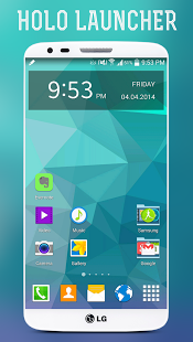 اسکرینشات 2 از محیط برنامه Galaxy S5 Theme v1.6 برای اندروید