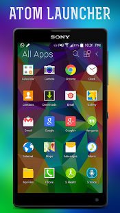 اسکرینشات 1 از محیط برنامه Galaxy S5 Theme v1.6 برای اندروید