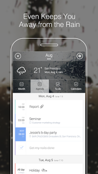 اسکرینشات 6 از محیط برنامه SolCalendar – Calendar / To do v1.7.3 برای اندروید