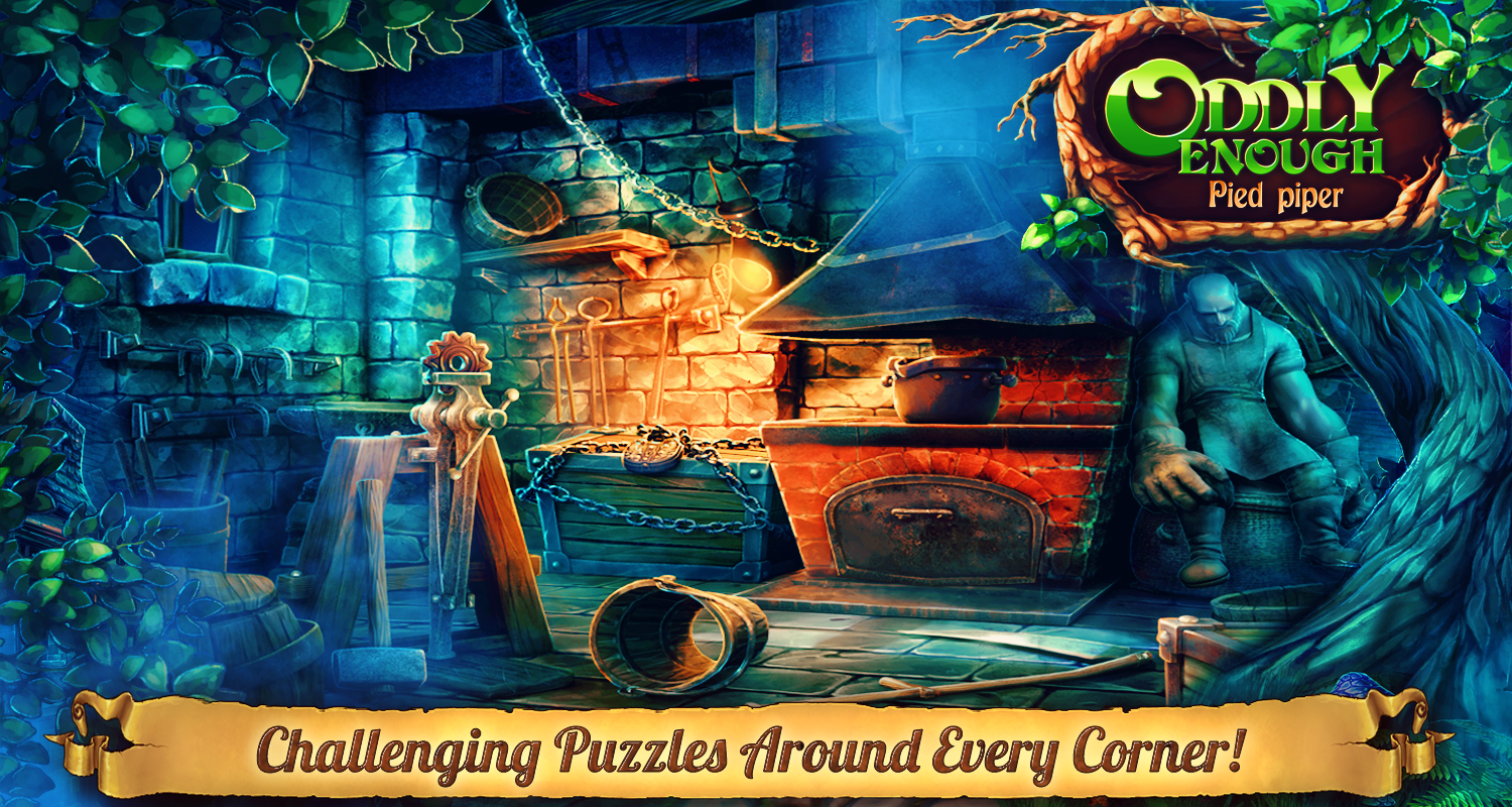 اسکرینشات 1 از محیط برنامه Oddly Enough: Pied Piper v1.0 + data برای اندروید