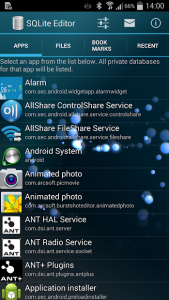 تصویر محیط SQLite Editor v3.06