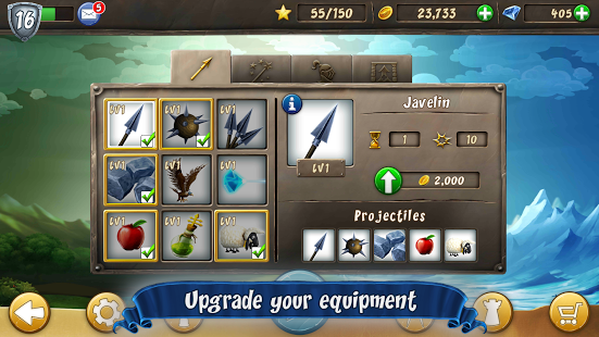اسکرینشات 3 از محیط برنامه CastleStorm – Free to Siege v1.72 + data برای اندروید