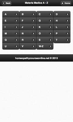 تصویر محیط Homeopathy Materia Medica v1.0 تصویر محیط Homeopathy Materia Medica v1.0