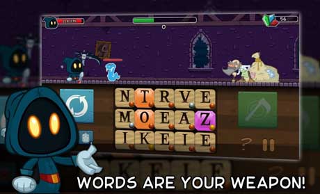 اسکرینشات 3 از محیط برنامه Letter Quest: Grimm’s Journey v2.0.5 برای اندروید
