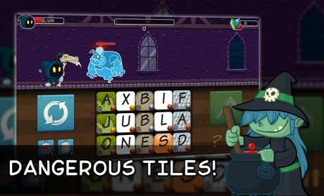 اسکرینشات 1 از محیط برنامه Letter Quest: Grimm’s Journey v2.0.5 برای اندروید